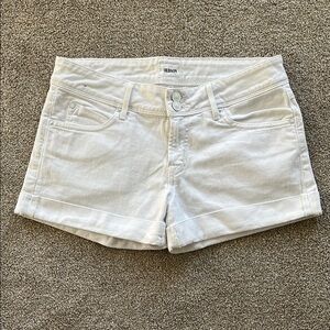 Hudson Croxley Women's White Denim Shorts size 27